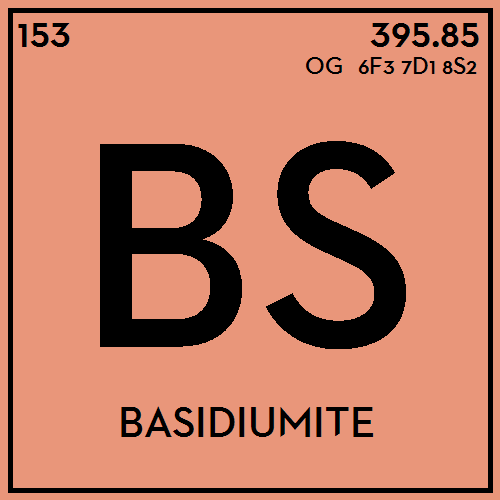 Basidiumite (Bs): The Mysterious Element of Oganesson Series