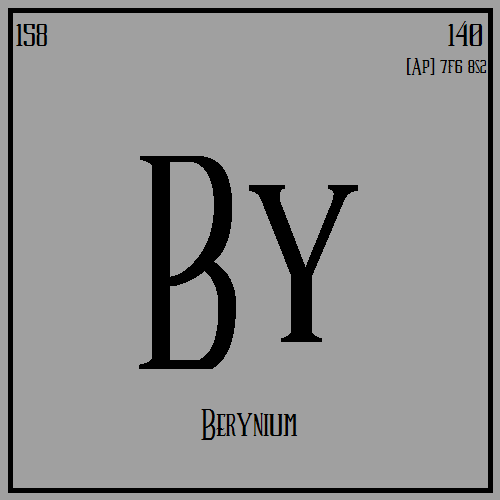 Berynium: The Anomalous Element of the Atmosphereum Series