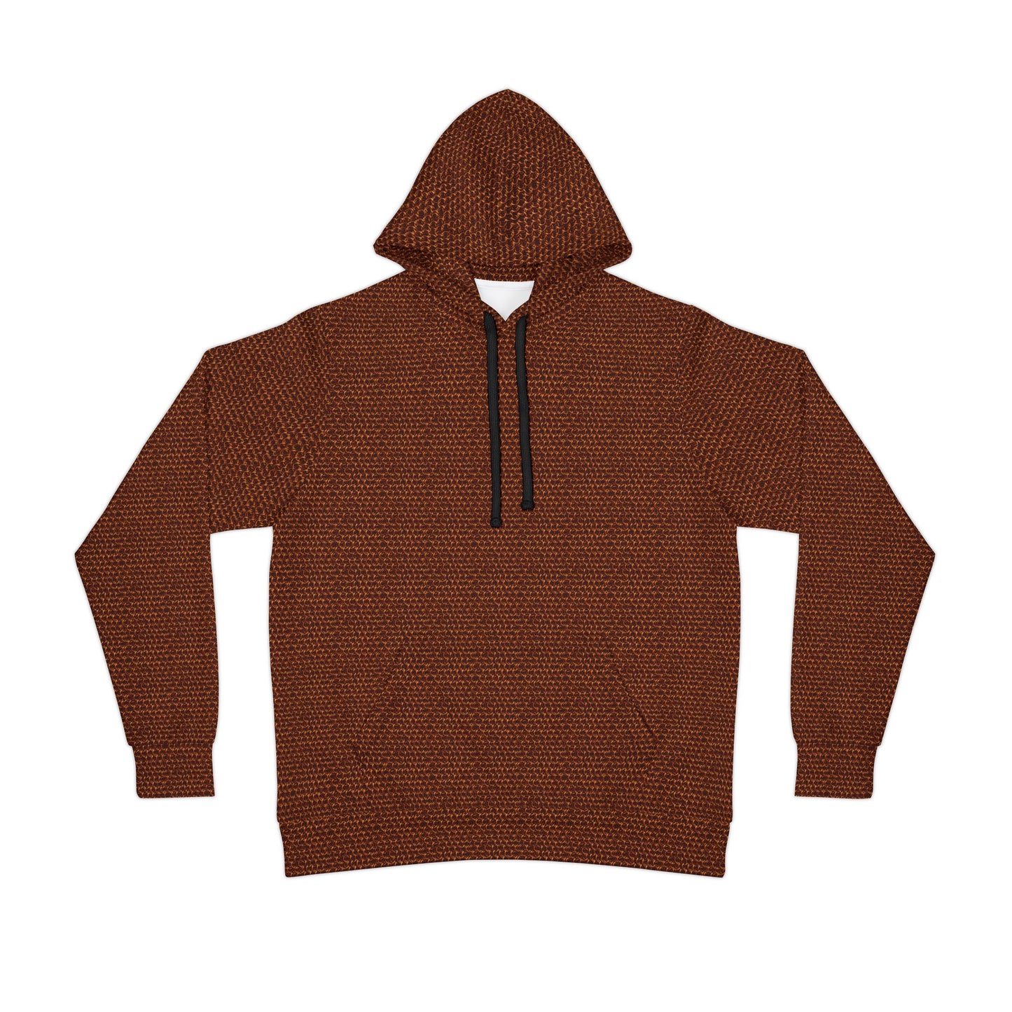 Flame Bronze Chainmail Athletic Hoodie