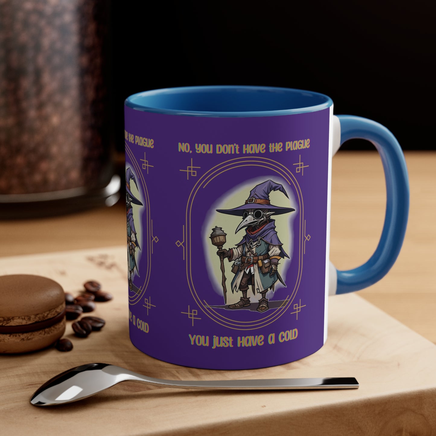 Plague Doctor Coffee Mug, 11oz