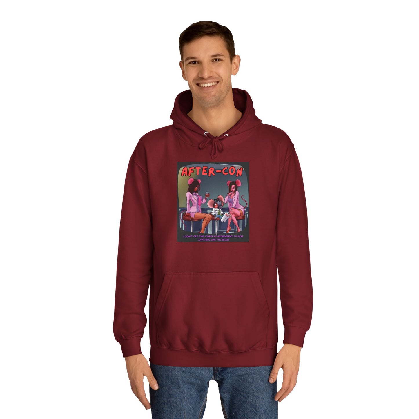After-Con "Like the Brain" Unisex College Hoodie
