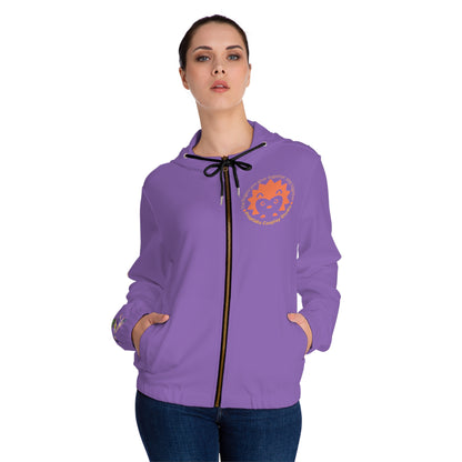 After-Con - "Just A Whisper" Women’s Full-Zip Hoodie