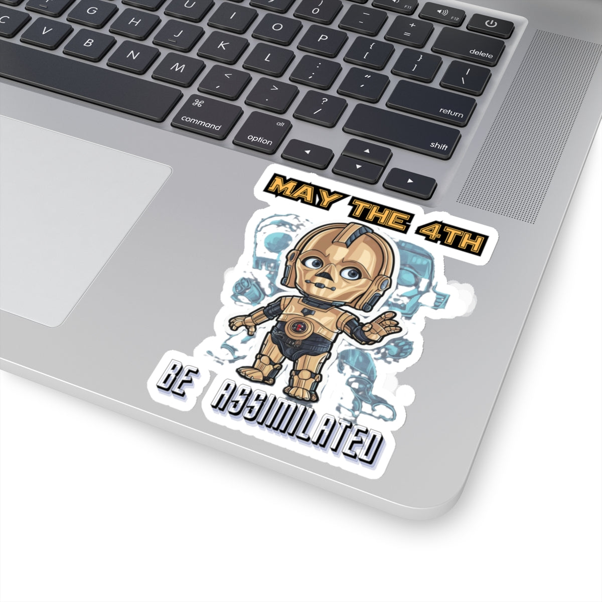 Be Assimilated Kiss-Cut Sticker