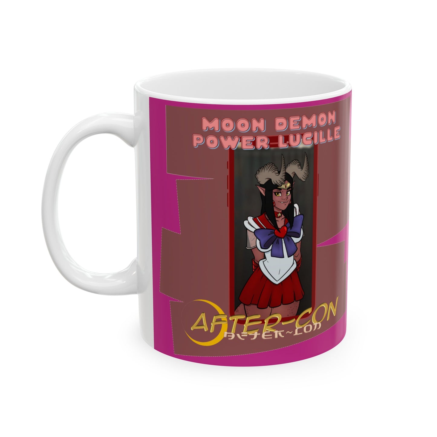 After-con "Moon Demon Power Lucille" Ceramic Mug 11 / 15 oz