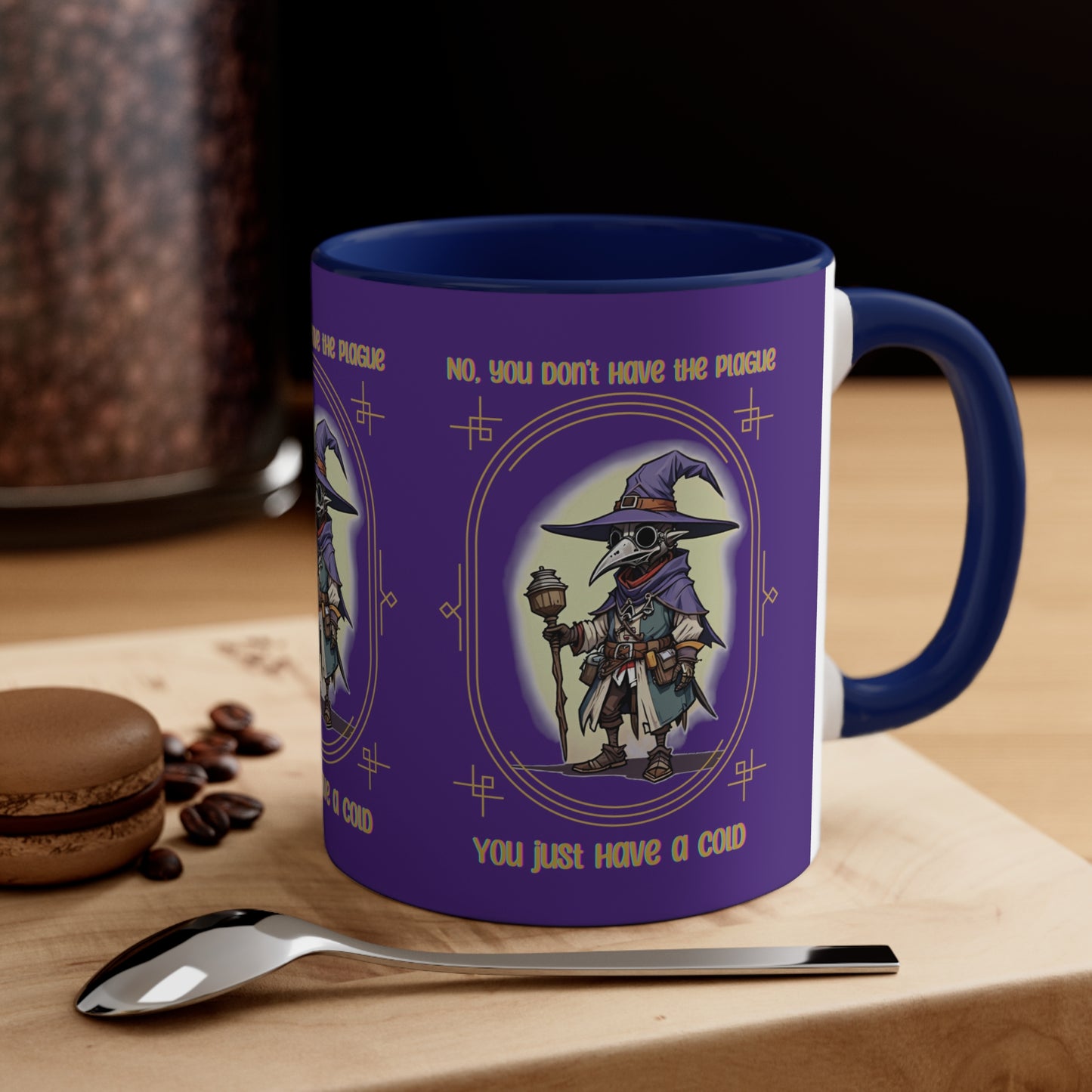 Plague Doctor Coffee Mug, 11oz