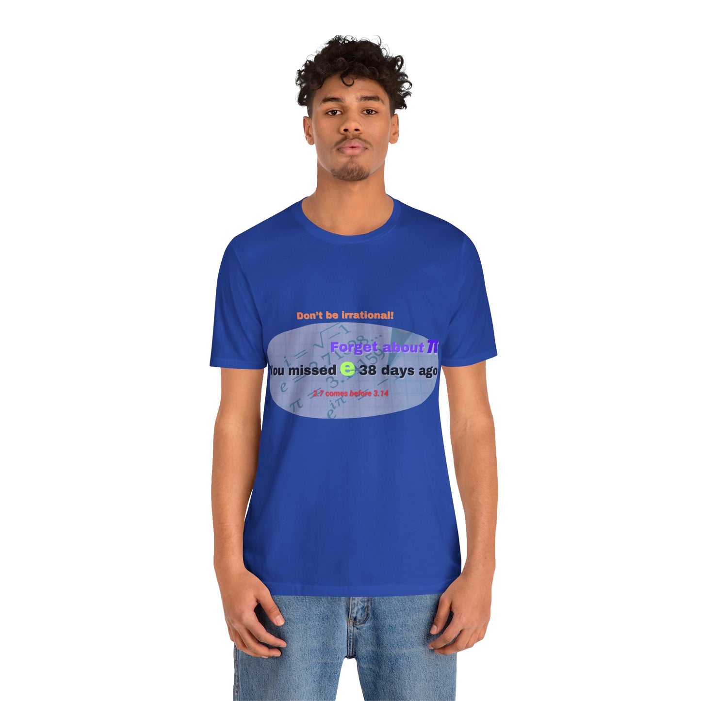 Forget about π Jersey Short Sleeve Tee (Light)