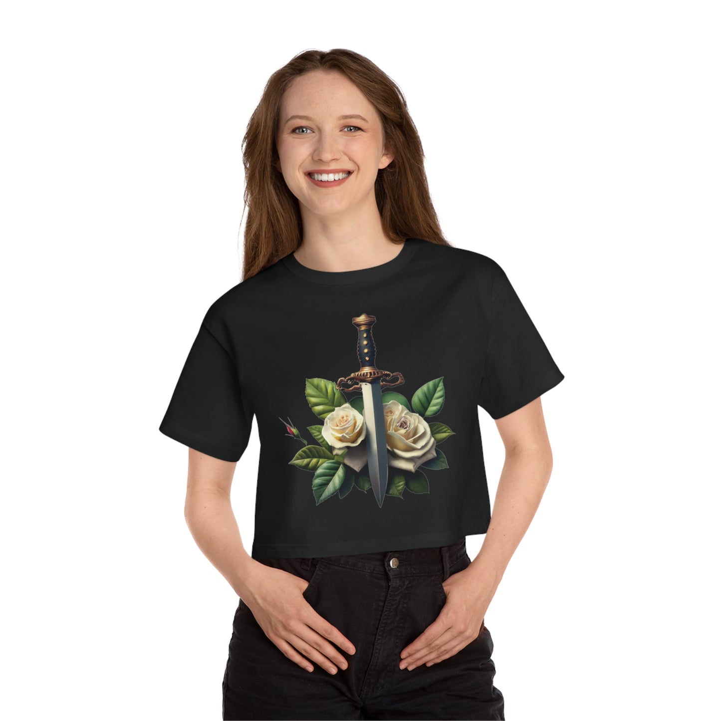 Innocent Rose Heritage Cropped T-Shirt