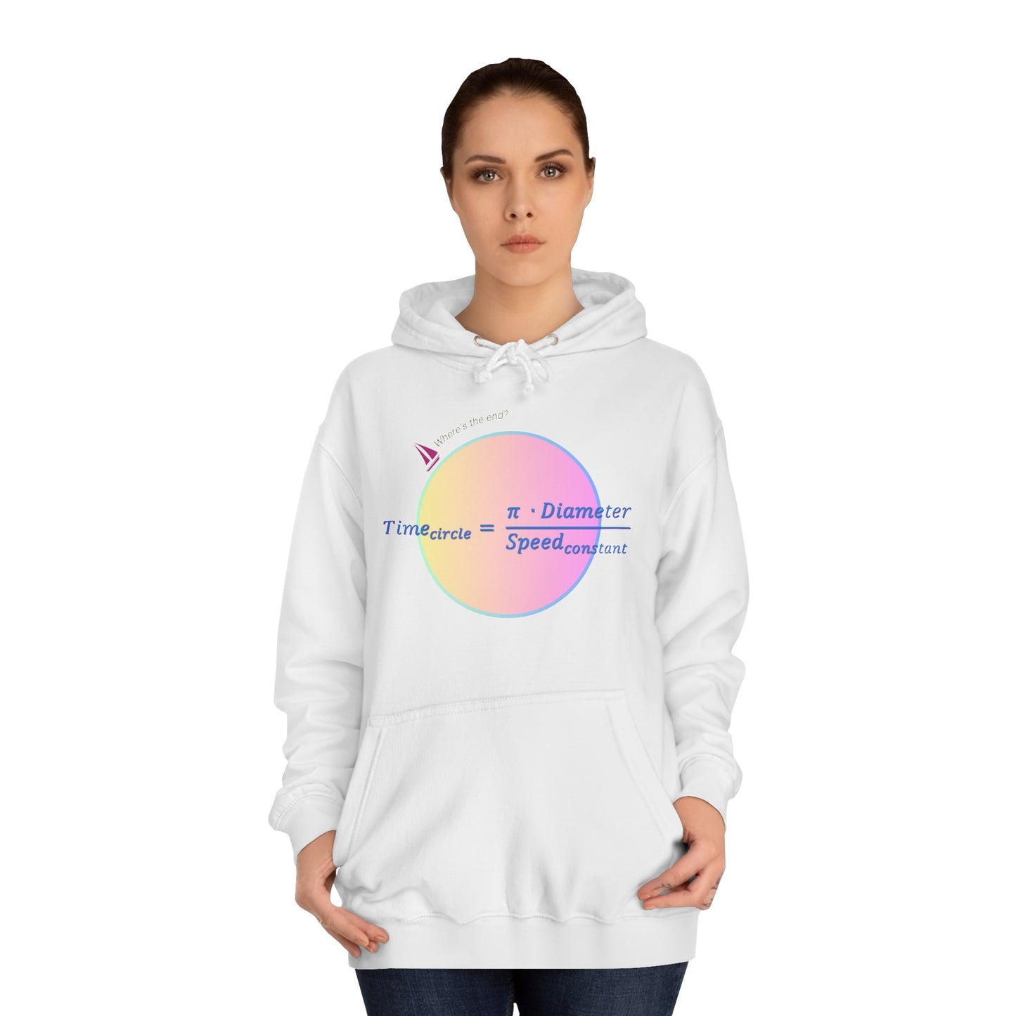 The π-rate Ship Unisex College Hoodie