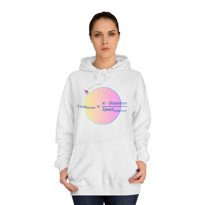 The π-rate Ship Unisex College Hoodie