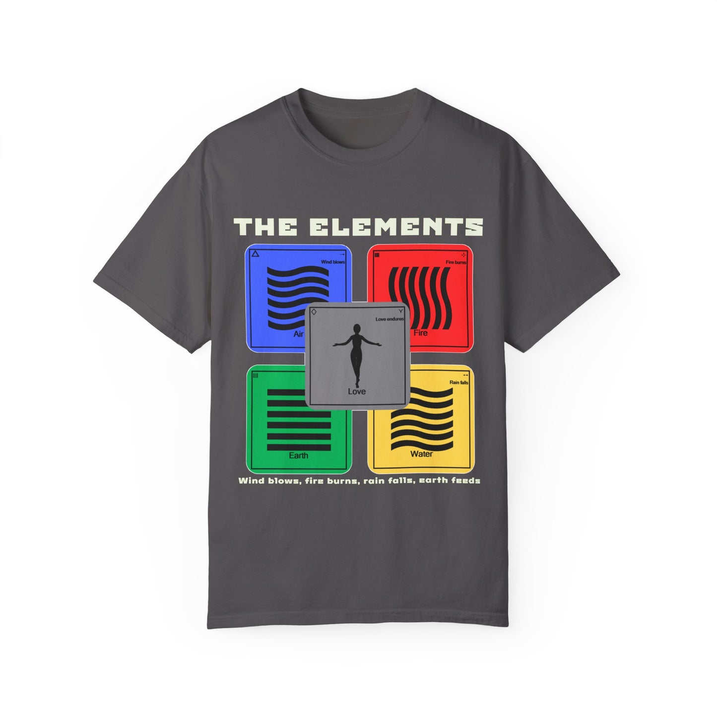 The Elements Unisex Garment-Dyed T-shirt