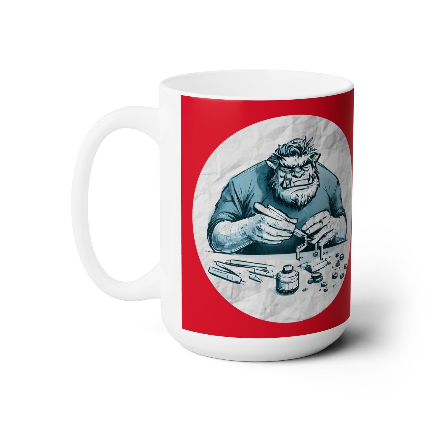 Ogre Hobbyist Ceramic Mug 15oz