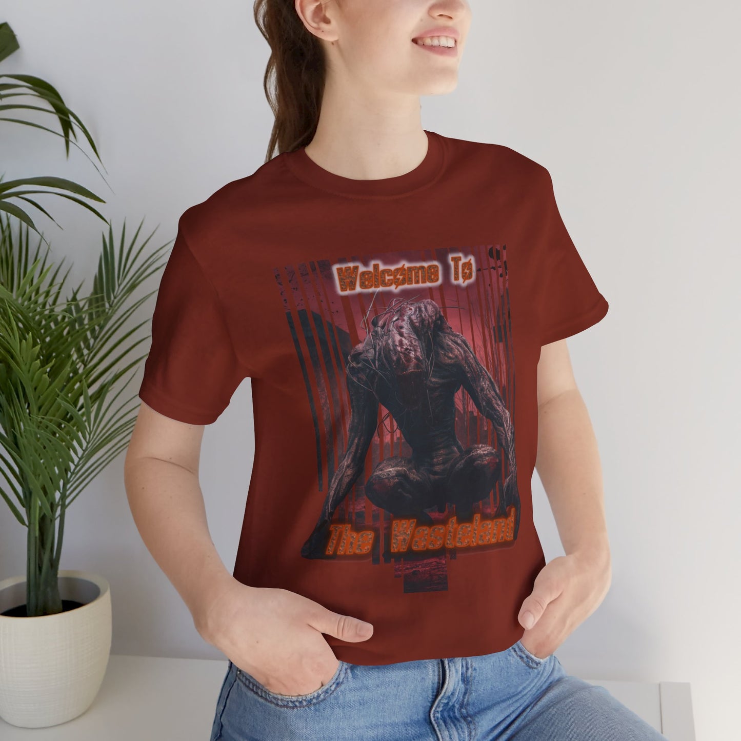 Welcome To The Wasteland Jersey Short Sleeve Tee