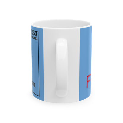 EVA Foamsmith Ceramic Mug 11 / 15 oz