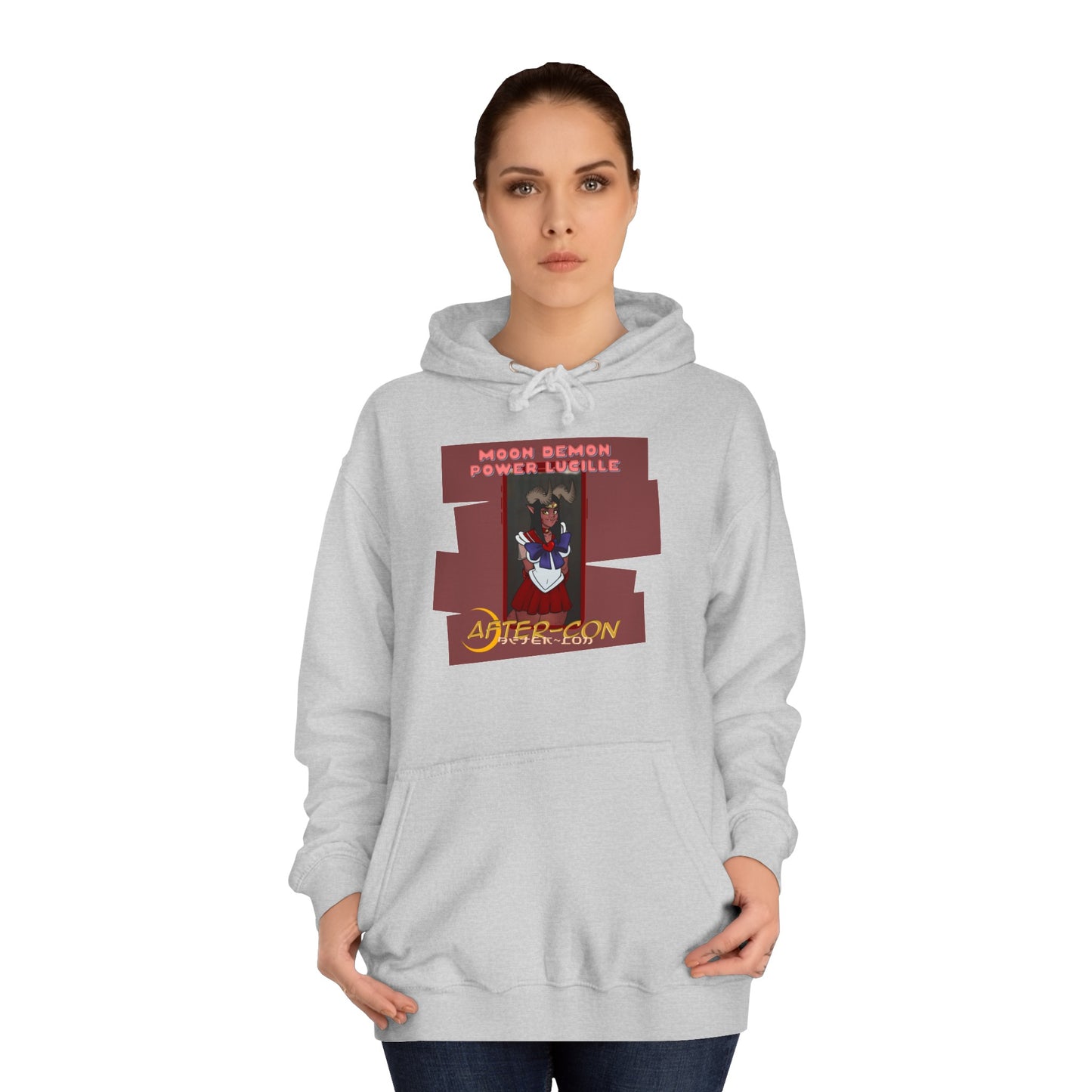 After-con "Moon Demon Power Lucille" Unisex College Hoodie