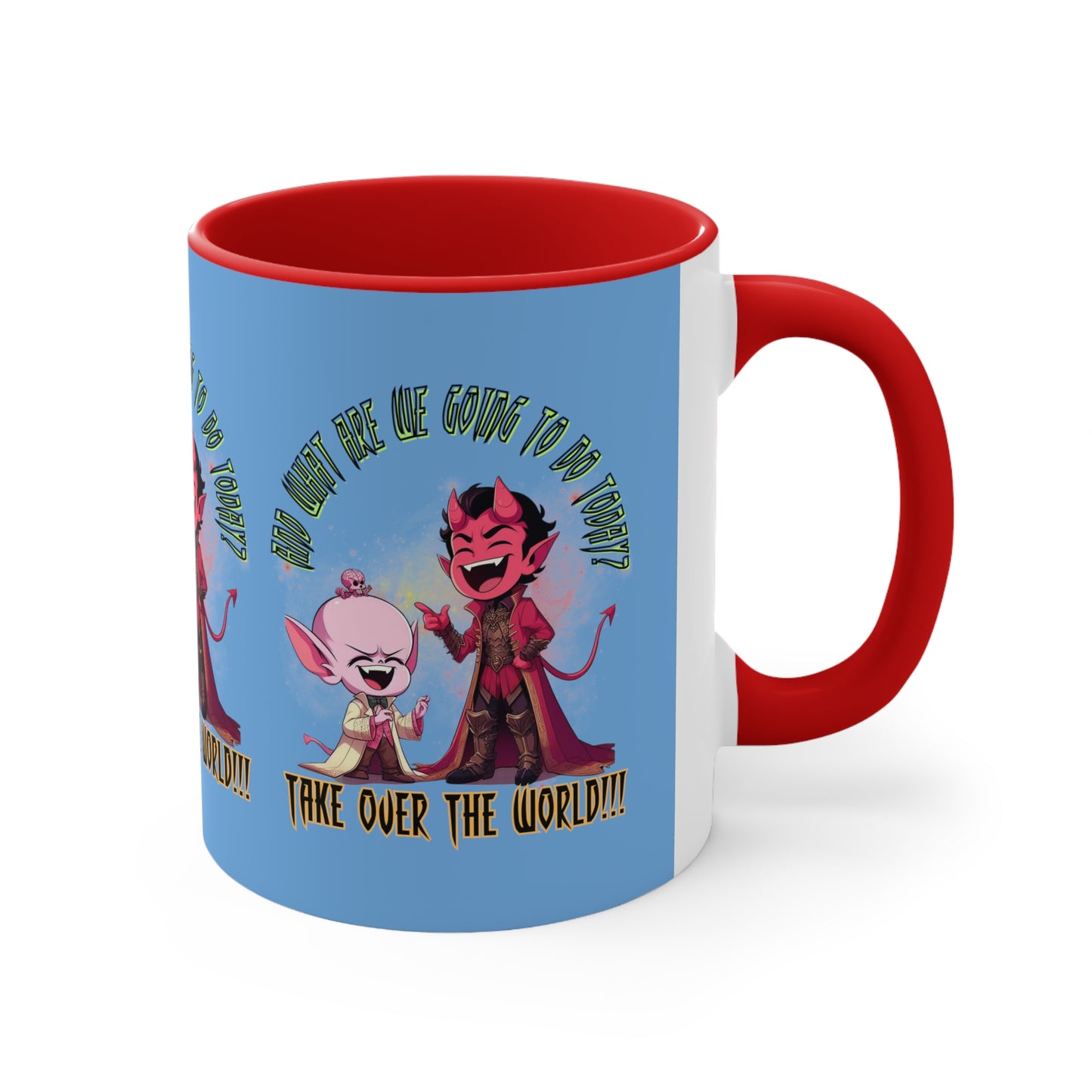 Take Over The World Coffee Mug, 11oz