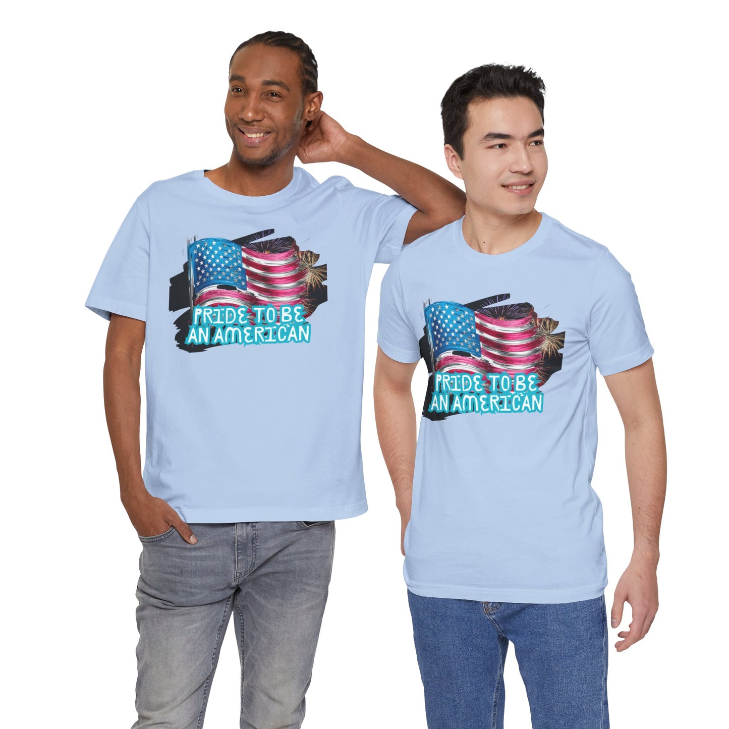 Pride To Be An American Jersey Short Sleeve Tee