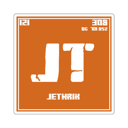 Jethrik Periodic Square Stickers