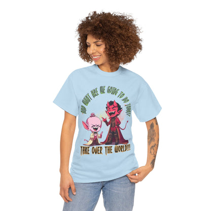 Take Over The World Unisex Heavy Cotton Tee