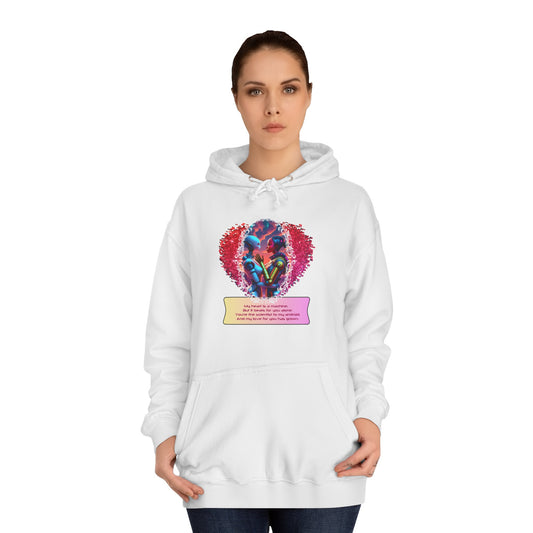 Love and Science Unisex College Hoodie