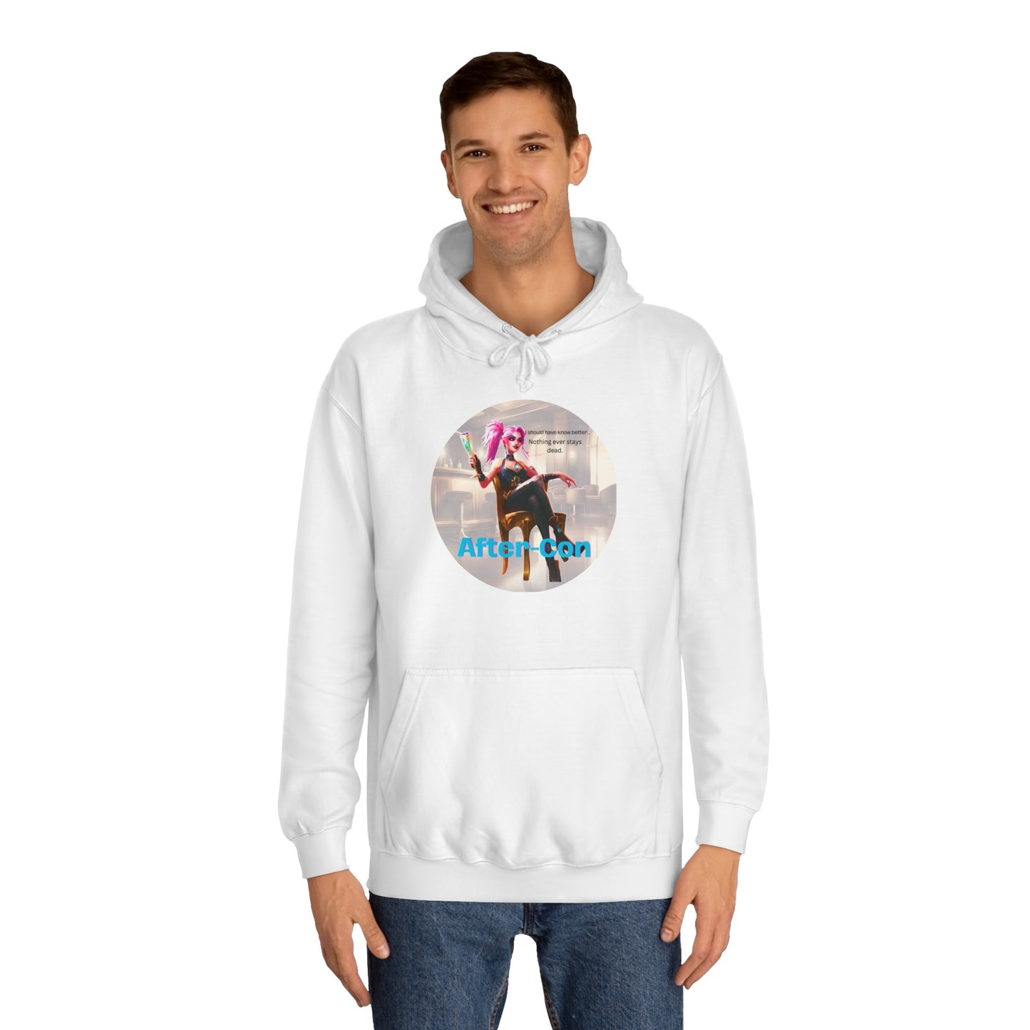 After-Con "Nothing ever stays" Unisex College Hoodie