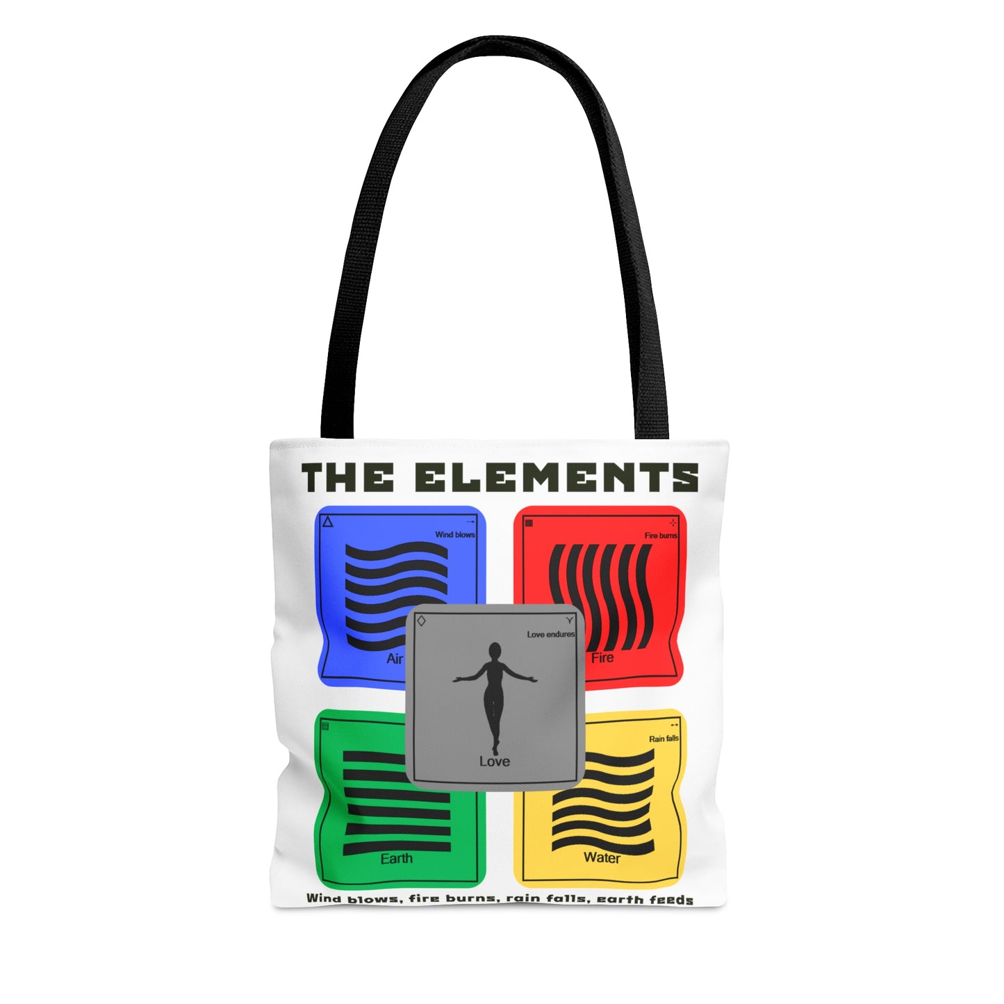 The Elements Tote Bag - White