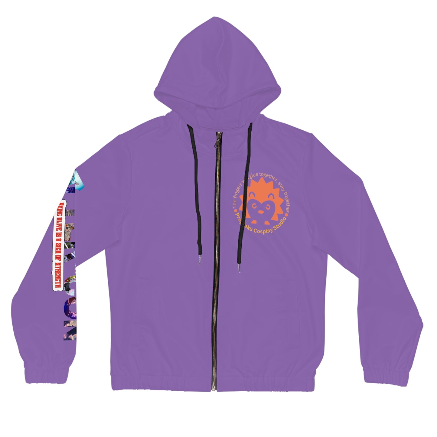 After-Con - "Just A Whisper" Women’s Full-Zip Hoodie