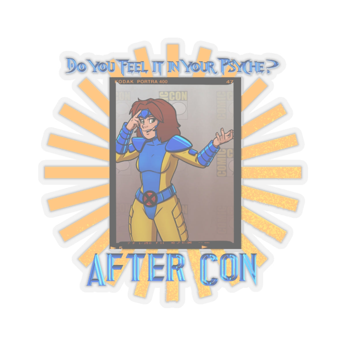 After-Con "Feel it in your Psyche" Kiss-Cut Stickers