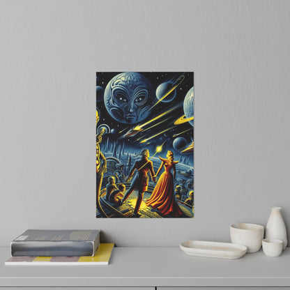 Sci Cover Art #1 Wall Decal