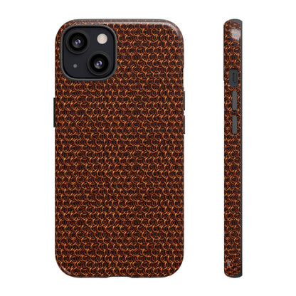 Flame Bronze Chainmail Tough Cases