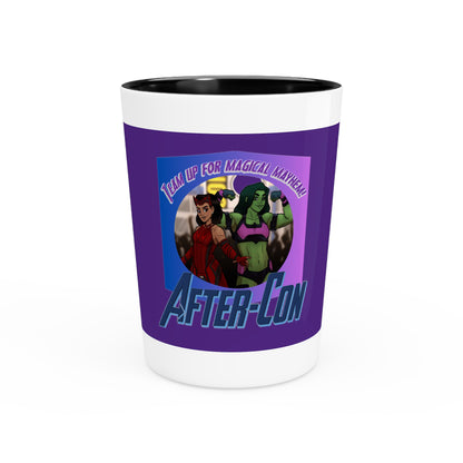After-Con "Team Up" Shot Glass
