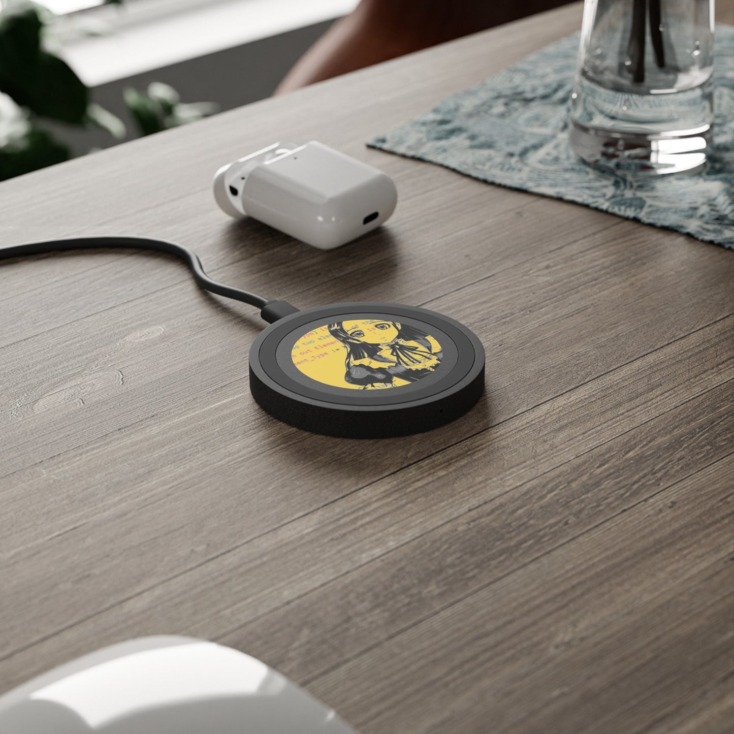 Young Ada Lovelace Wireless Charging Pad
