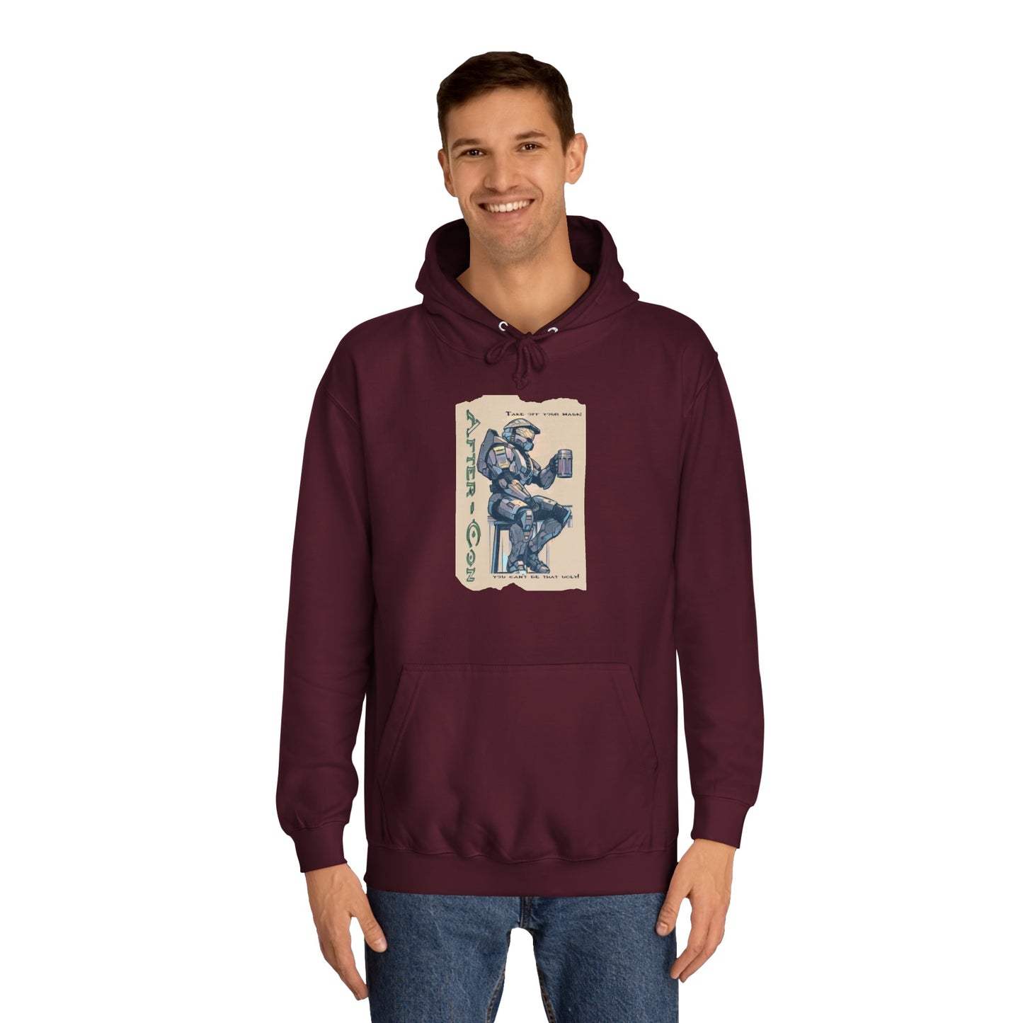 After-Con "Take Off Your Mask" Unisex College Hoodie