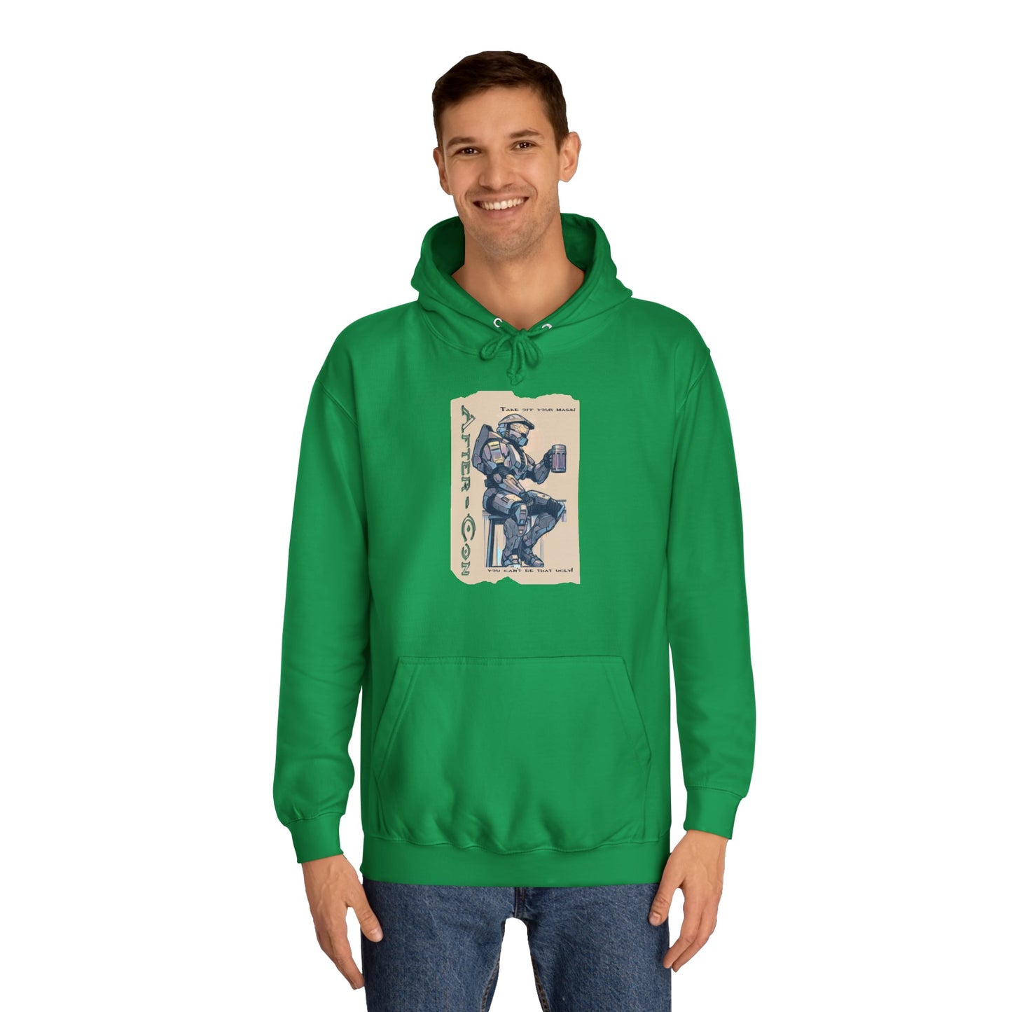 After-Con "Take Off Your Mask" Unisex College Hoodie