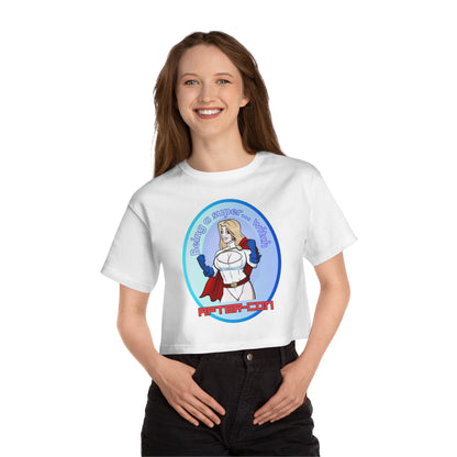 After-Con "Super... witch" Heritage Cropped T-Shirt