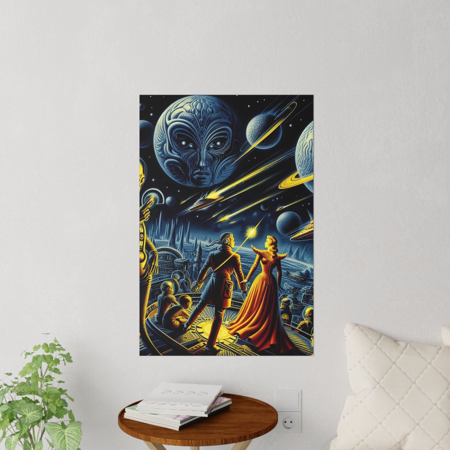 Sci Cover Art #1 Wall Decal