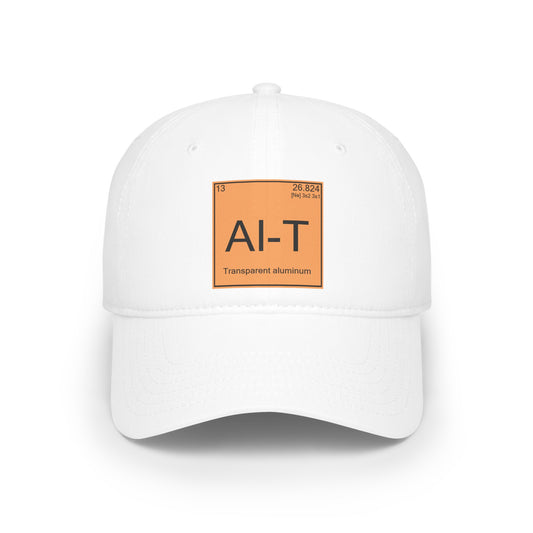Transparent Aluminum Low Profile Baseball Cap