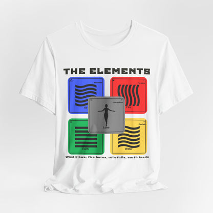 The Elements Unisex Jersey Short Sleeve Tee (Light)