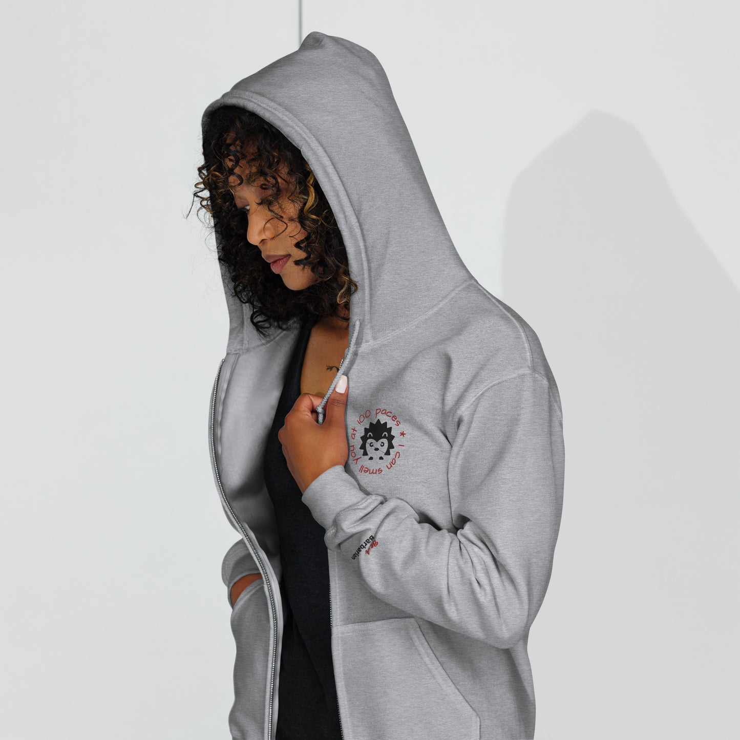 100 Paces Unisex heavy blend zip hoodie